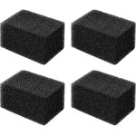 Lot de 4 eponges filtrantes biologiques pour aquarium