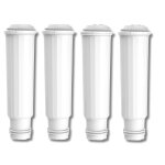 Lot de 4 filtres � eau claris tz60003 cafeti�re machine � caf� (00461732 9000849514 bosch krups siemens ...