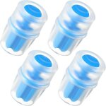 Lot de 4 gaines de rechange pour valve de morsure pour poche a eau, pour reservoirs hydrauliques, valve ...