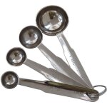 Lot de 4 mesures - cuilleres 1 - 25 - 5 - 15 ml Lot de 4 mesures - cuilleres 1 - 25 - 5 - 15 ml