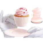 Lot de 4 moules a muffin silicone en forme de tasse deco maison ustensile cuisine Lot de 4 moules a muffin silicone en forme de tasse deco maison ustensile cuisine