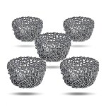 Lot de 5 grilles en forme de dome pour pipe en bois