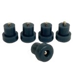Lot de 5 patins en caoutchouc avec vis (143466 - 6057) robot ménager (kw650568 kenwood) Lot de 5 patins en caoutchouc avec vis (143466 - 6057) robot ménager (kw650568 kenwood)