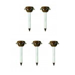 Lot 5 x wk2030 solar snake repeller rpulsif solaire anti serpents lzars jardin repousse serpent