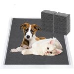 Lot de 50 tapis de dressage pour chiot avec languettes adhsives - tapis de toilette pour petits chiens, ...