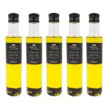 Lot 5x huile d'olive a la truffe noire (1, 5%) - bouteille 250ml