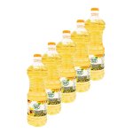 Lot 5x huile de tournesol - bouteille 1l