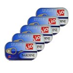 Lot 5x sardine a l'huile de tournesol - boîte 125g Lot 5x sardine a l'huile de tournesol - boîte 125g