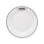 Lot de 6 assiettes a dessert  bistrot  20cm blanc