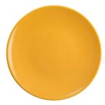 Lot de 6 assiettes a dessert  colorama  20cm jaune