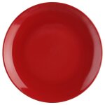 Lot de 6 assiettes a dessert  colorama  20cm rouge