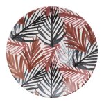 Lot de 6 assiettes plates  alicante  26cm multicolore