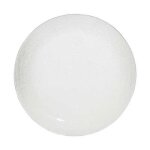Lot de 6 assiettes plates  palm  27cm transparent