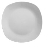 Lot de 6 assiettes plates  plaza  25cm blanc