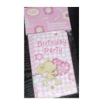 Lot 6 cartes invitation + enveloppes lillebi petite souris - riethmuller