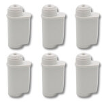 Lot de 6 cartouches filtres � eau brita intenza cafeti�re machine � caf� (00575491 17000705 siemens bosch ...