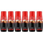 Lot de 6 concentr�s cola sodastream - 440ml