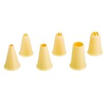 Lot de 6 douilles plastique