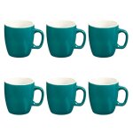Lot de 6 mugs  colorama  18cl bleu