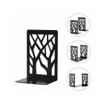 Lot de 6 serre - livres el�gants en m�tal ¿ organiseur durable pour livres et magazines, id�al pour ...