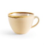Lot de 6 tasses couleur sable 228ml