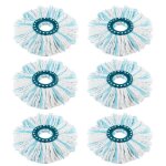 Lot de 6 têtes de rechange pour balai leifheit clean twist disc mop / clean twist disc mop ergo - lavables ... Lot de 6 têtes de rechange pour balai leifheit clean twist disc mop / clean twist disc mop ergo - lavables ...