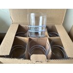 Lot 6 verres vin rose bleu de mer 25 cl neuf et officiel