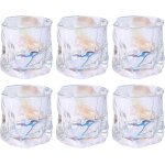 Lot de 6 verres a whisky, 200 ml, en cristal transparent, verres a whisky, verres a café glacé, pour ... Lot de 6 verres a whisky, 200 ml, en cristal transparent, verres a whisky, verres a café glacé, pour ...