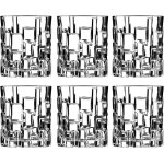 Lot de 6 verres a whisky cristal � 300 ml