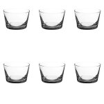 Lot de 6 verrines droites  roma  27cl transparent