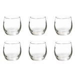 Lot de 6 verrines en verre amira 15cl transparent Lot de 6 verrines en verre amira 15cl transparent