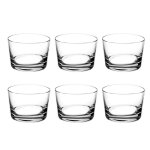Lot de 6 verrines en verre  bodega  6cm transparent