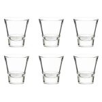 Lot de 6 verrines en verre  lenn  11cl transparent