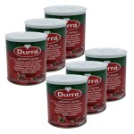Lot 6x concentr� de tomate - bo�te 800g