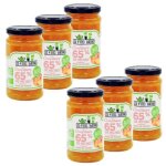 Lot 6x confiture de pches allge bio - pot 255g