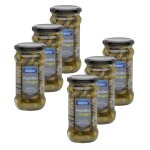 Lot 6x cornichons au vinaigre - bocal 300g