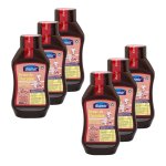 Lot 6x coulis / sirop de chocolat - flacon 360g