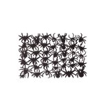 Lot 6x d�coration d'halloween - set de table araign�es - noir