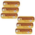 Lot 6x filets de maquereaux grill�s au naturel - conserve 120g