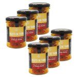 Lot 6x filets de thon huile olive et tomates séchées - pot 200g Lot 6x filets de thon huile olive et tomates séchées - pot 200g