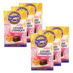 Lot 6x levure chimique - sainte lucie - 5 sachets 10g