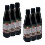 Lot 6x mlasse de grenade (sauce) - bouteille 500g