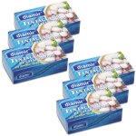 Lot 6x morceaux d'encornets g�ants a l'huile - conserve 111g