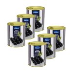Lot 6x olive noire dnoyaute - bote 860g