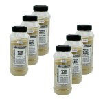 Lot 6x poivre blanc moulu - pot 550g