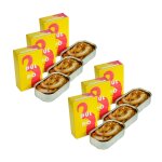 Lot 6x poulpe a l'ail - bote 110g