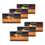 Lot 6x quarts d'orange confits enrob�s chocolat 200g - bo�te 200g