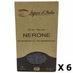 Lot 6x riz noir nerone italie bo�te 500g