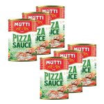 Lot 6x sauce pizza aromatis�e - bo�te 400g