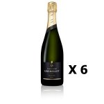 Lot 6x s�lection brut - champagne gremillet - champagne 75cl - champagne - haute valeur environnementale ...